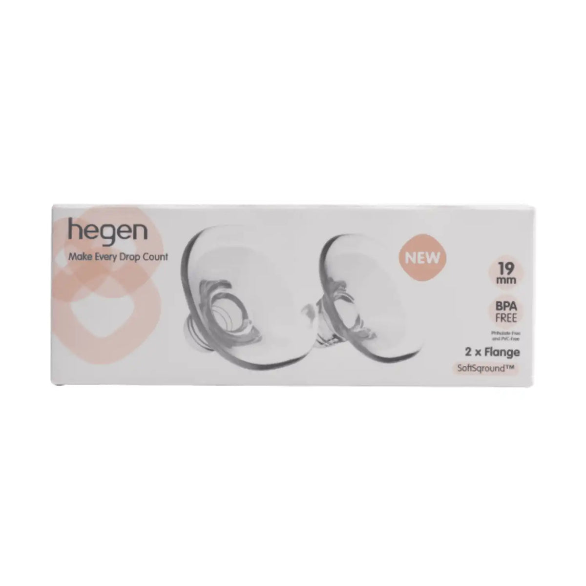 Hegen Flange 19mm - 2-pack