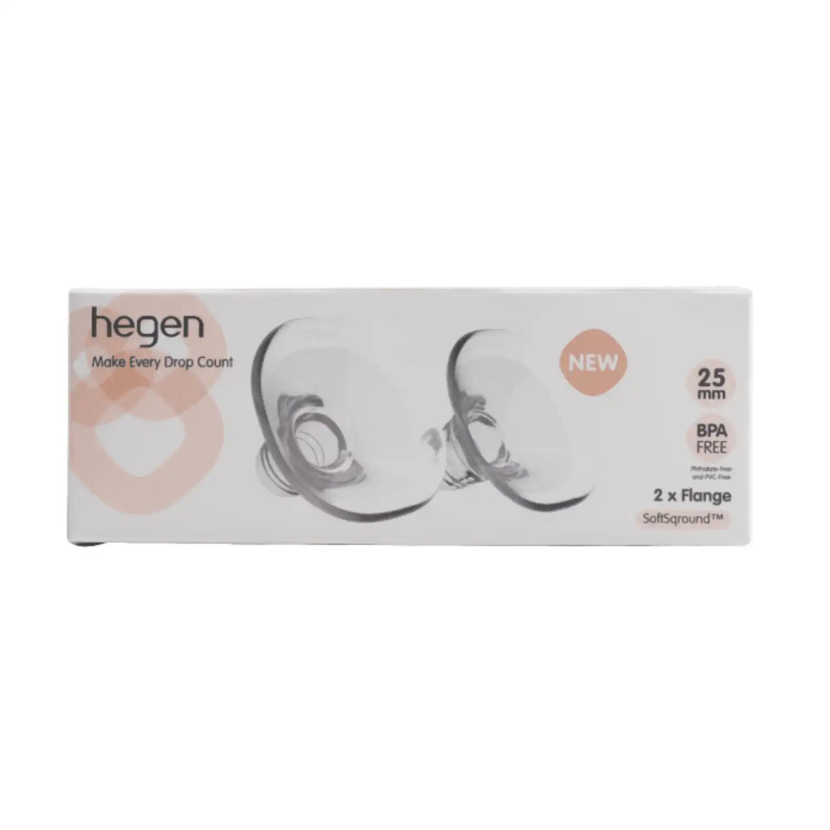 Hegen Flange 25mm - 2-pack