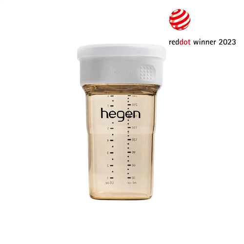 Hegen PPSU All-Rounder Cup - 12 Months Plus - 240ml/8oz - White