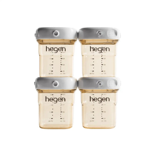 Hegen PPSU Breast Milk Storage - 150ml/5oz - 4-Pack