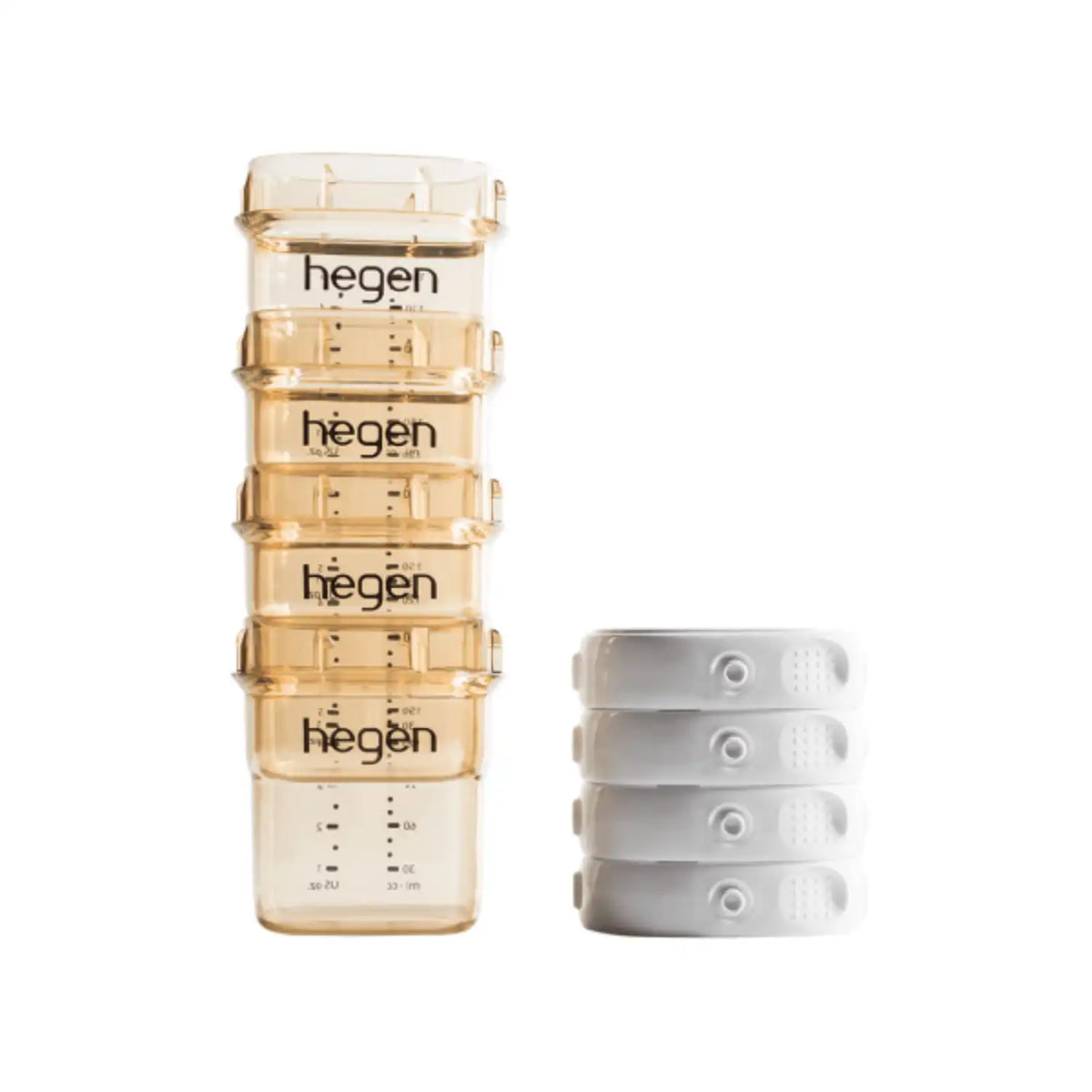 Hegen PPSU Breast Milk Storage - 60ml/2oz Breast - 6-Pack