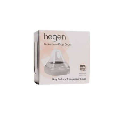 Hegen Collar & Transparent Cover - Grey