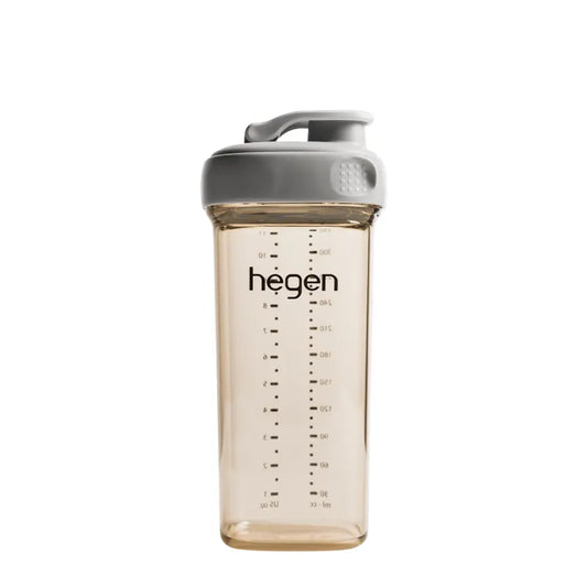 Hegen PPSU Drinking Bottle - 24 Months Plus - 330ml/11oz - Grey