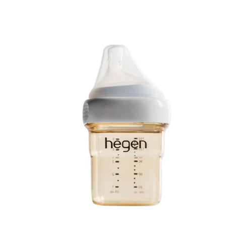 Hegen PPSU Anti-Colic Baby Bottle - 1 to 3 Months - 150ml/5oz - White
