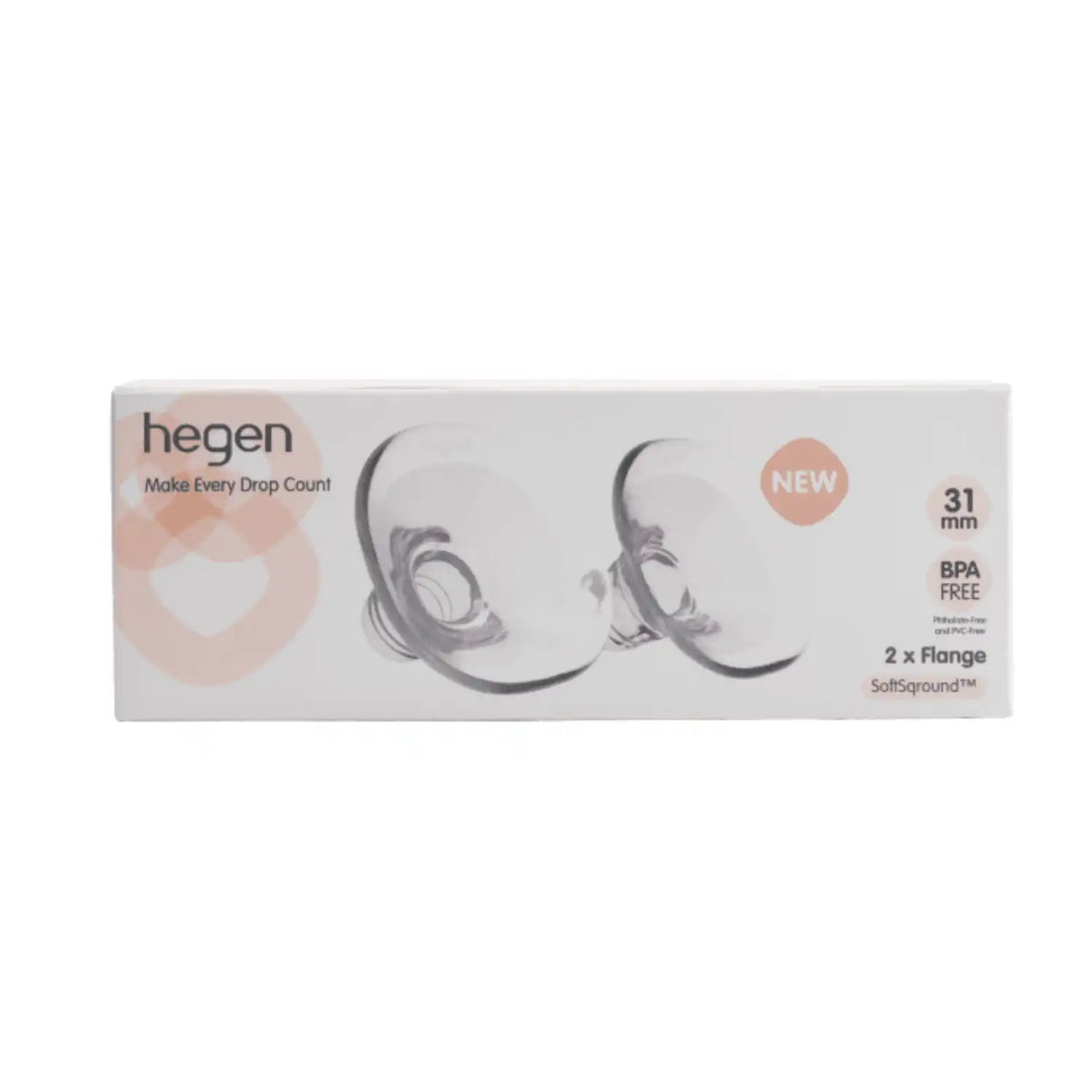 Hegen Flange 31mm - 2-pack