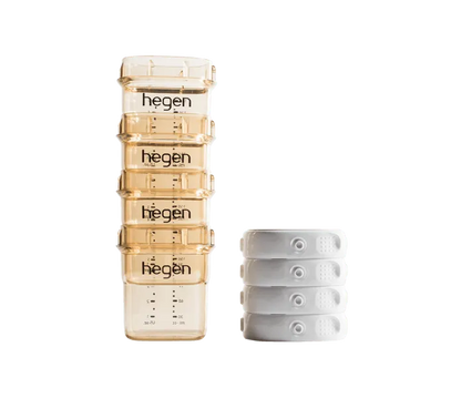 Hegen PPSU Breast Milk Storage - 150ml/5oz - 4-Pack