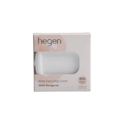 Hegen Breast Milk Storage Lid - White