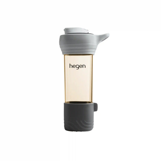 Hegen PPSU Lifestyle Bottle with Loop and Boot - 450ml/15oz - Slate Grey