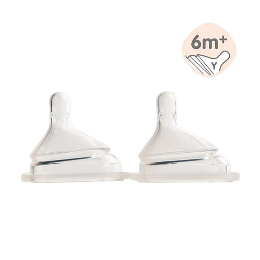 Hegen Nipple Thick Feed, 2-Pack (For thickened liquids)