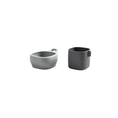 Hegen PPSU Lifestyle Bottle with Loop and Boot - 450ml/15oz - Slate Grey